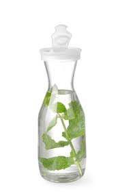 Karaffe 1L + Ausgussdeckel